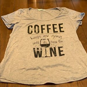 Coffee/Wine Tee